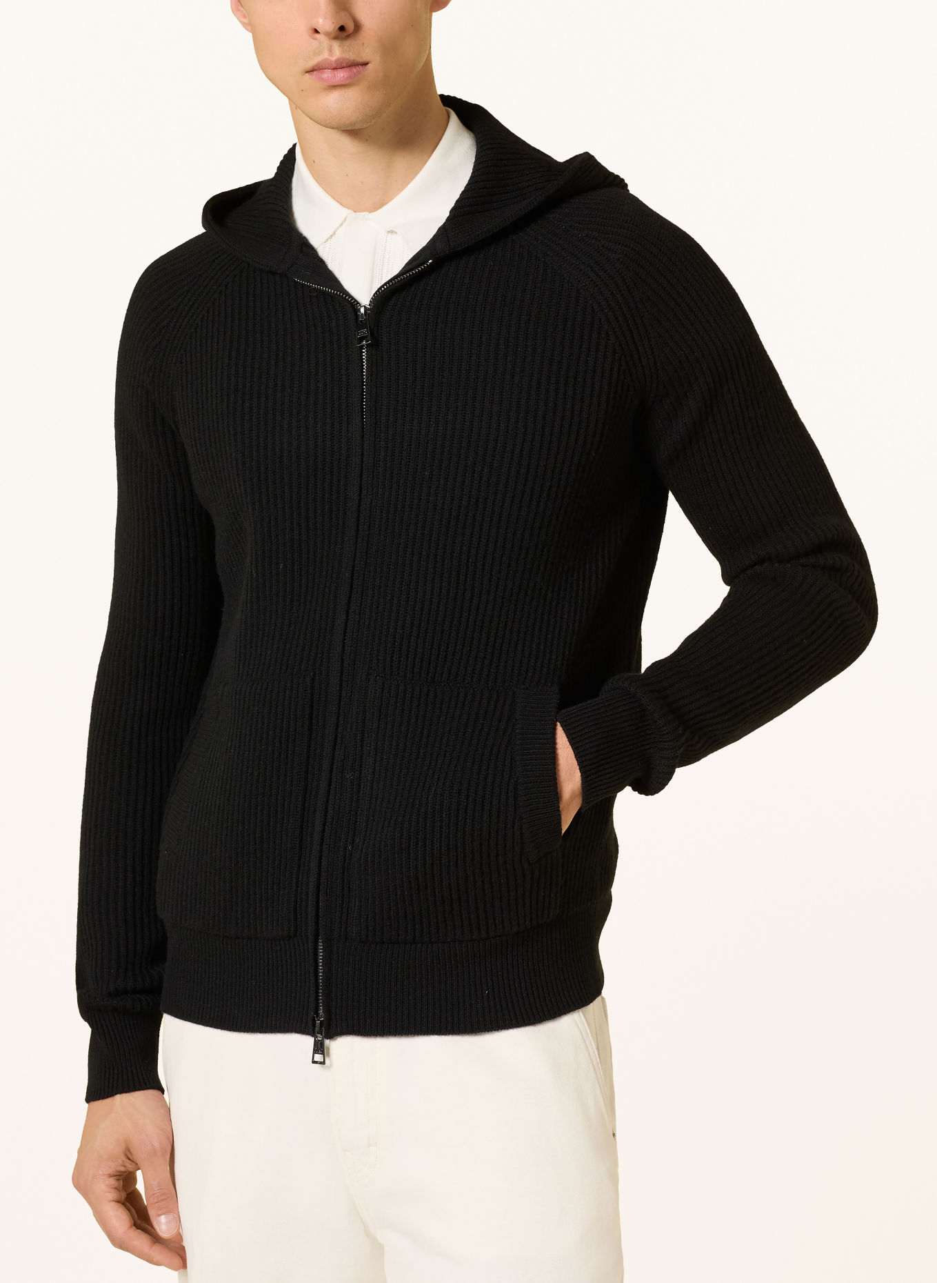 DUNO Gilet ALCEO POMONTE: NOIR