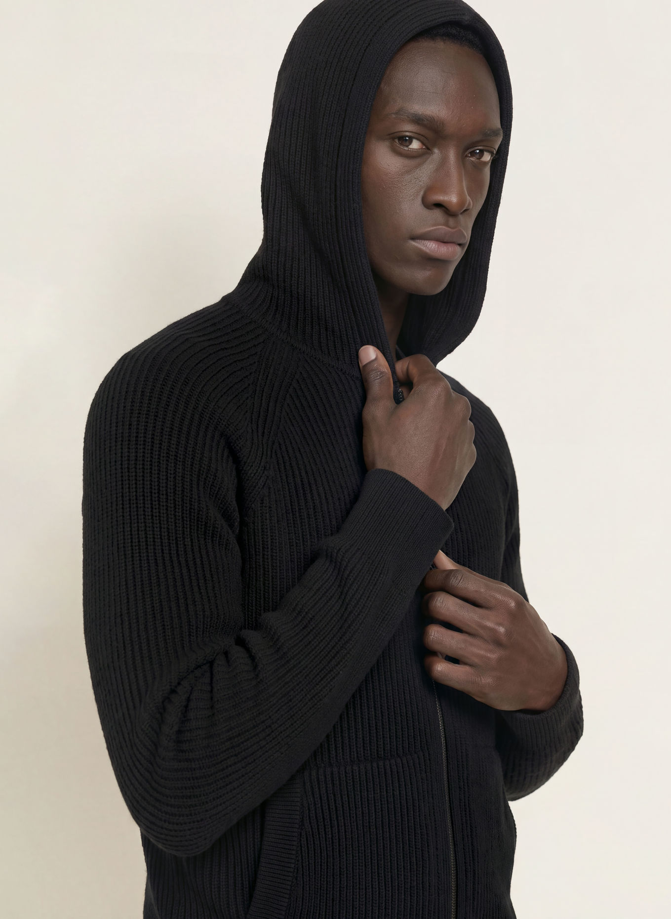 DUNO Gilet ALCEO POMONTE: NOIR