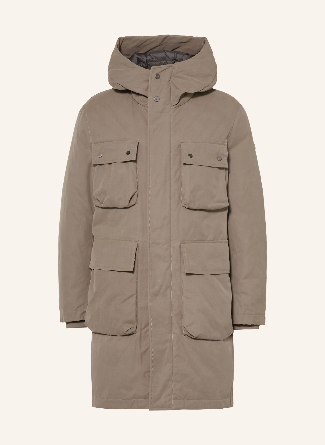 DUNO Parka en duvet: OLIVE