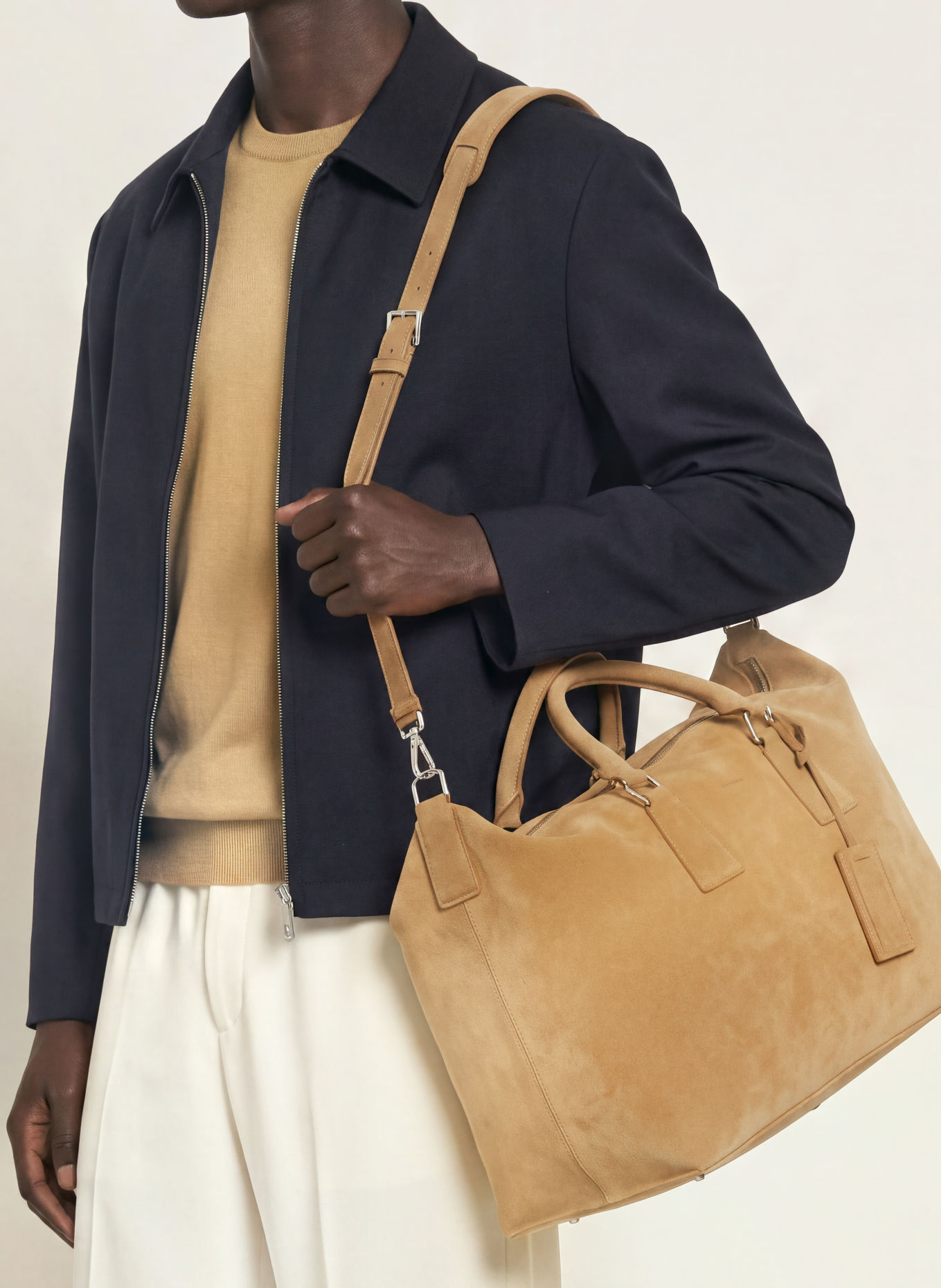 SANDRO Reisetasche: CAMEL