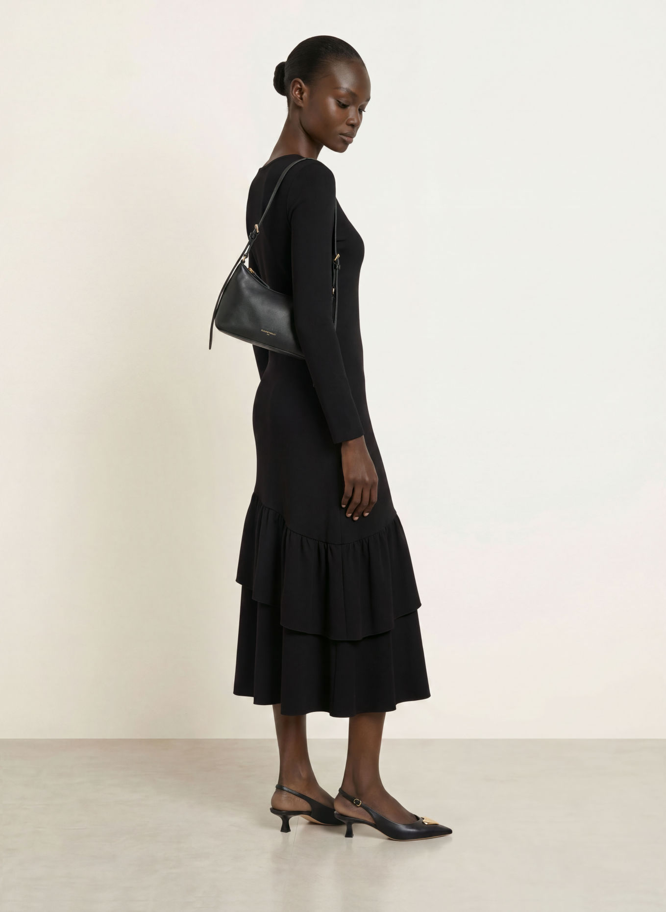 CLAUDIE PIERLOT Kleid: SCHWARZ