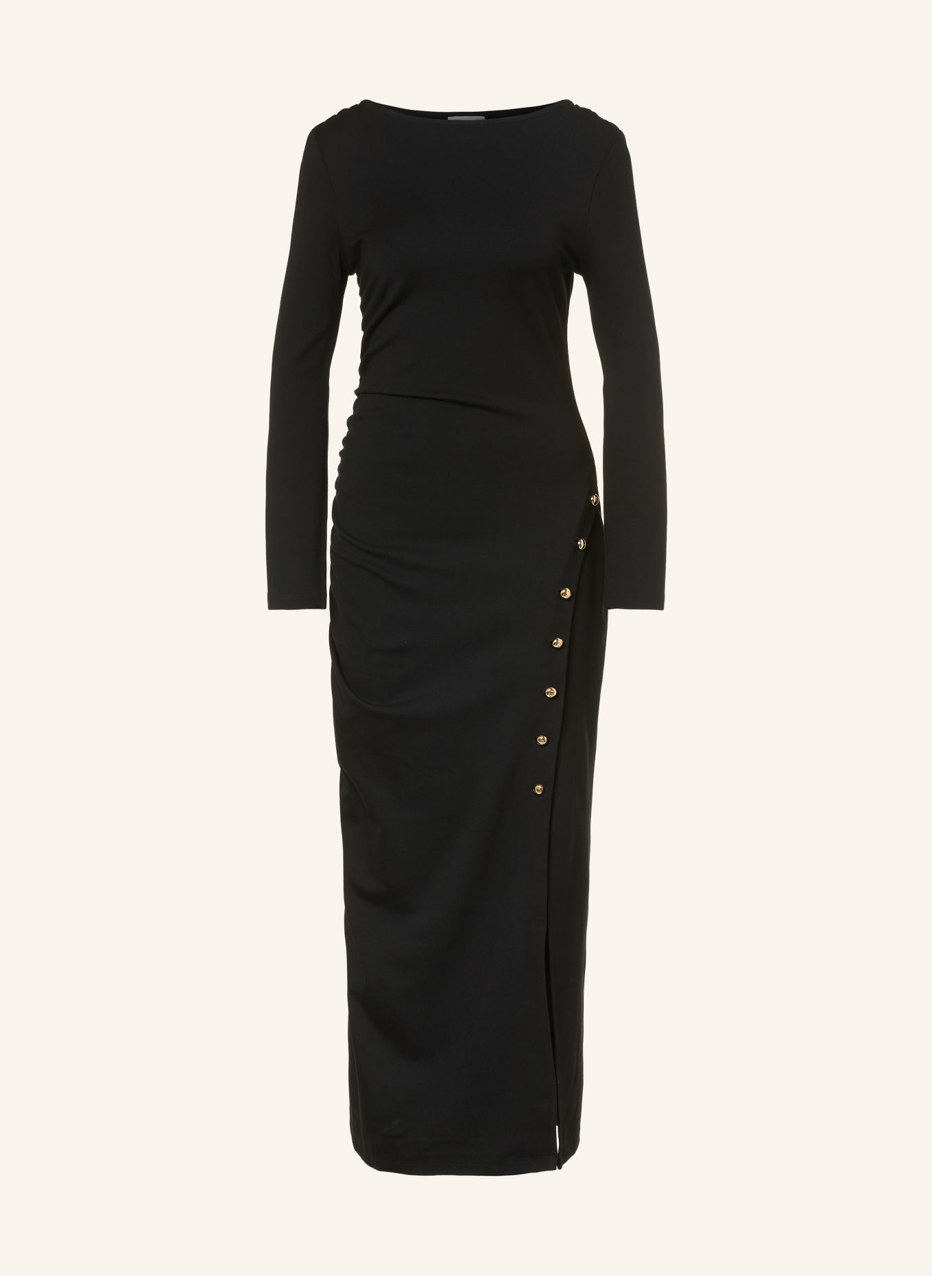 CLAUDIE PIERLOT Abendkleid aus Jersey: SCHWARZ