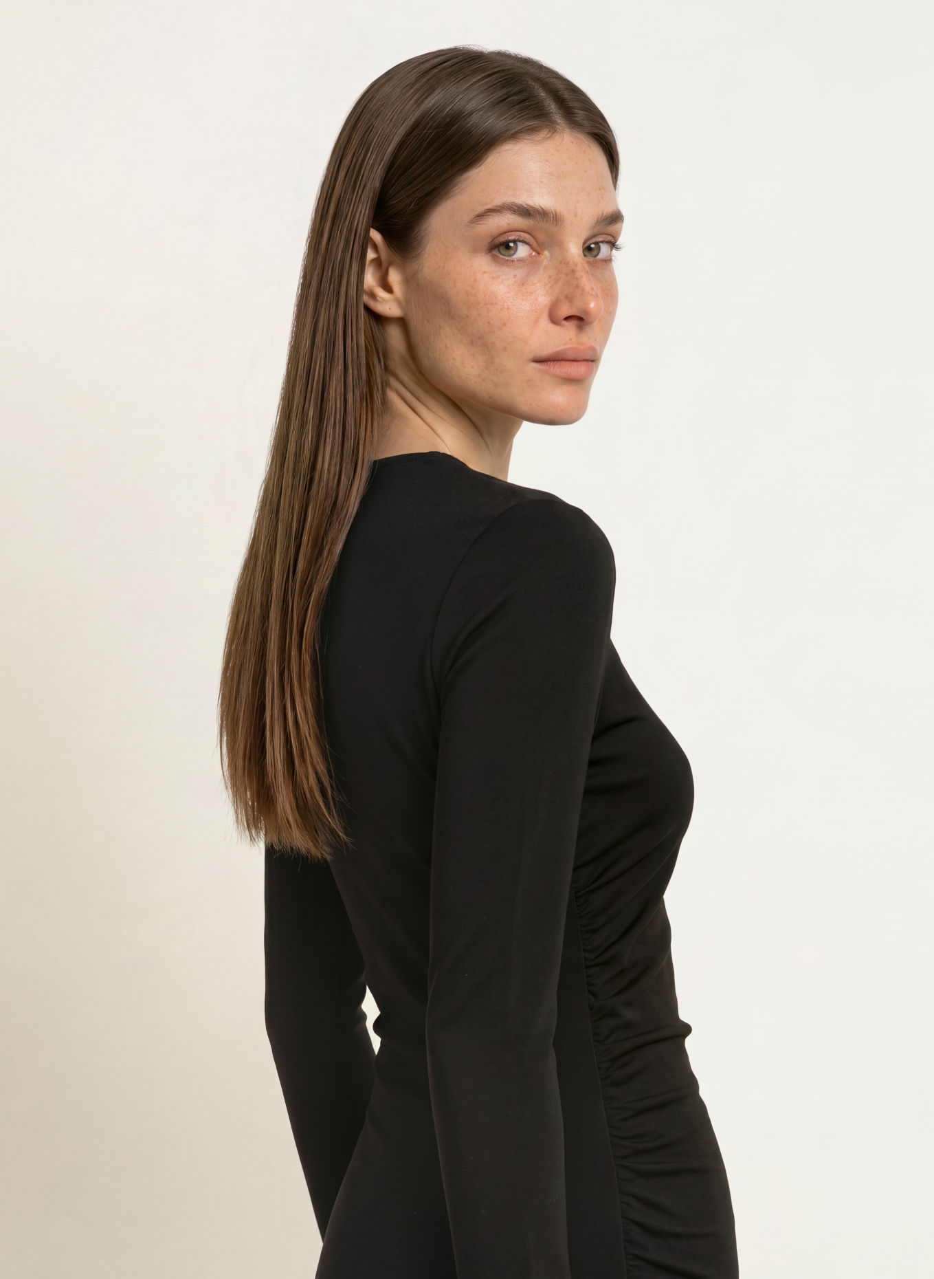 CLAUDIE PIERLOT Abendkleid aus Jersey: SCHWARZ
