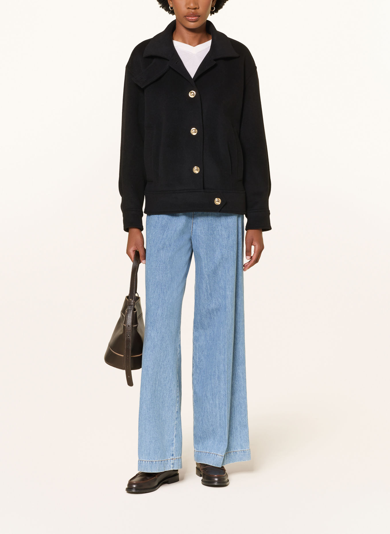 CLAUDIE PIERLOT Jacke: SCHWARZ