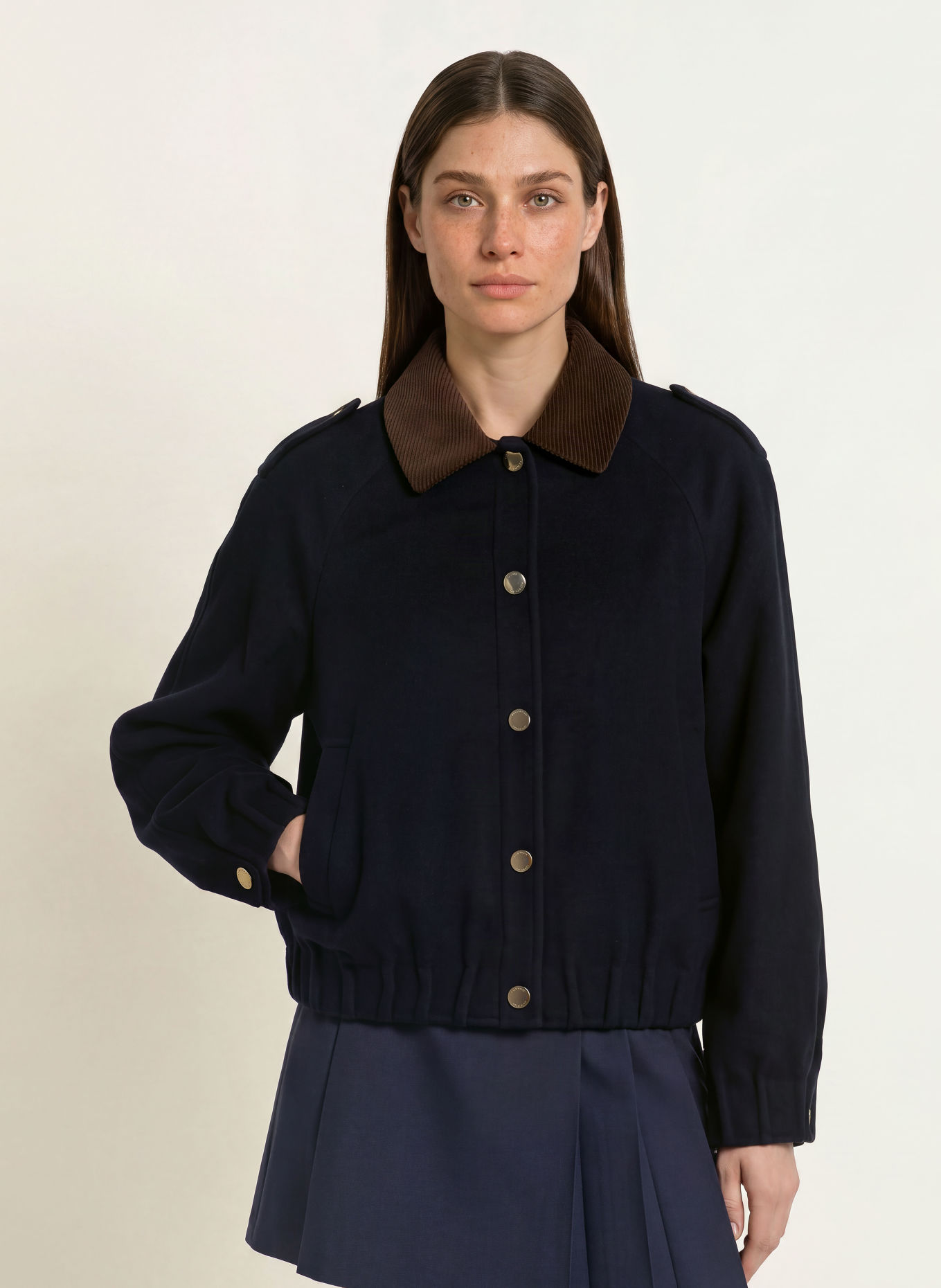 CLAUDIE PIERLOT Blouson: DUNKELBLAU