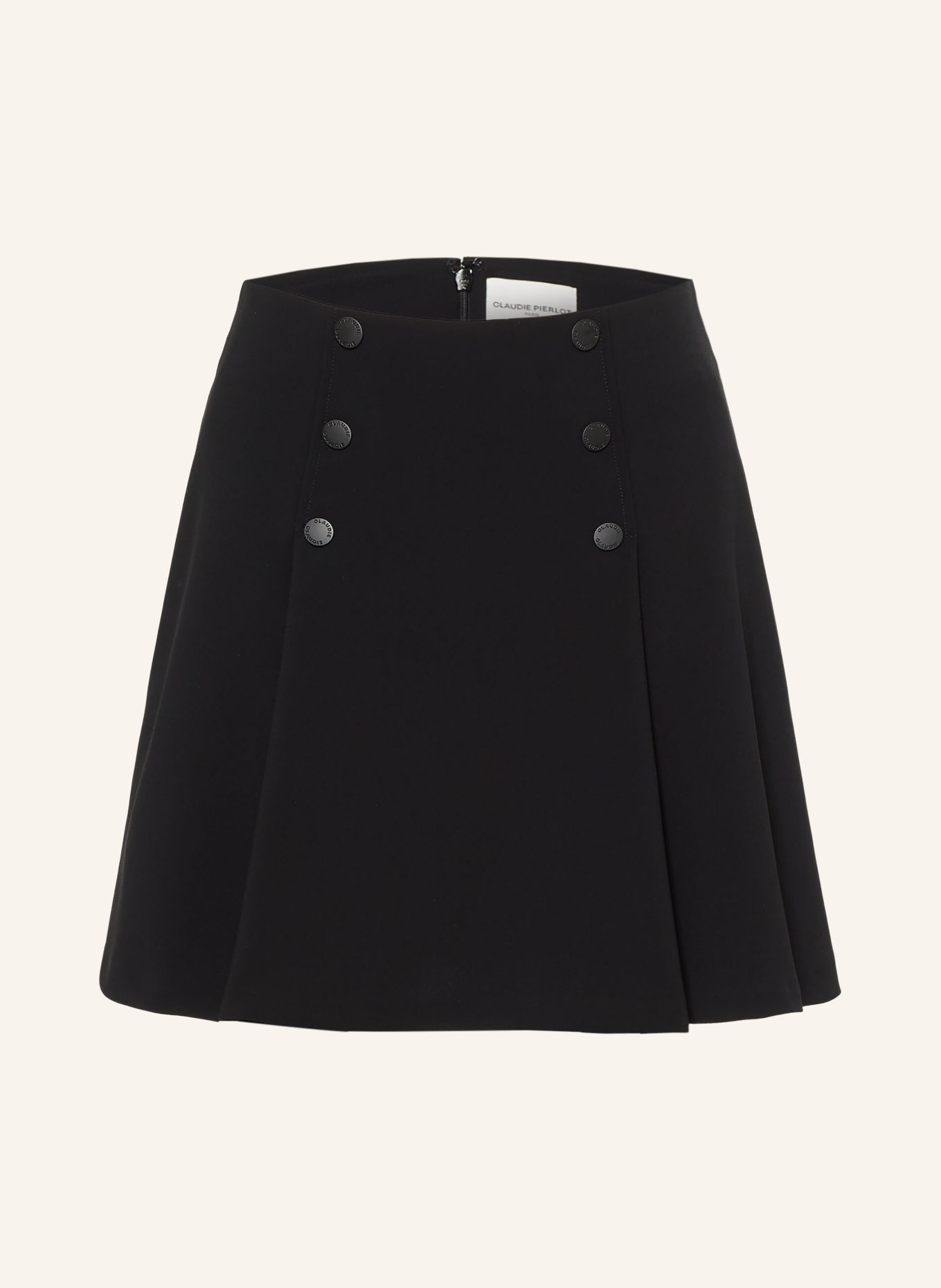 CLAUDIE PIERLOT Rock: SCHWARZ