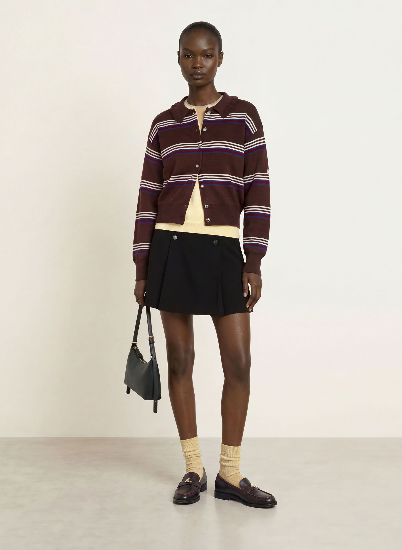 CLAUDIE PIERLOT Rock: SCHWARZ