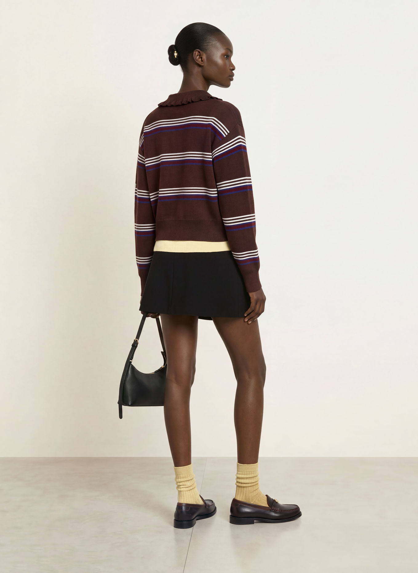 CLAUDIE PIERLOT Rock: SCHWARZ