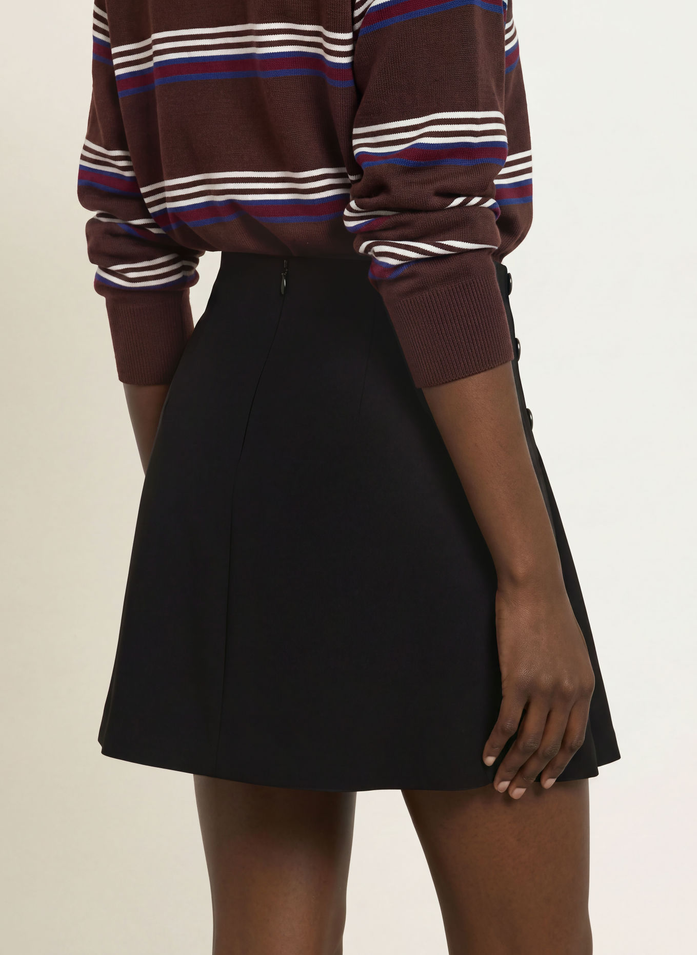 CLAUDIE PIERLOT Rock: SCHWARZ