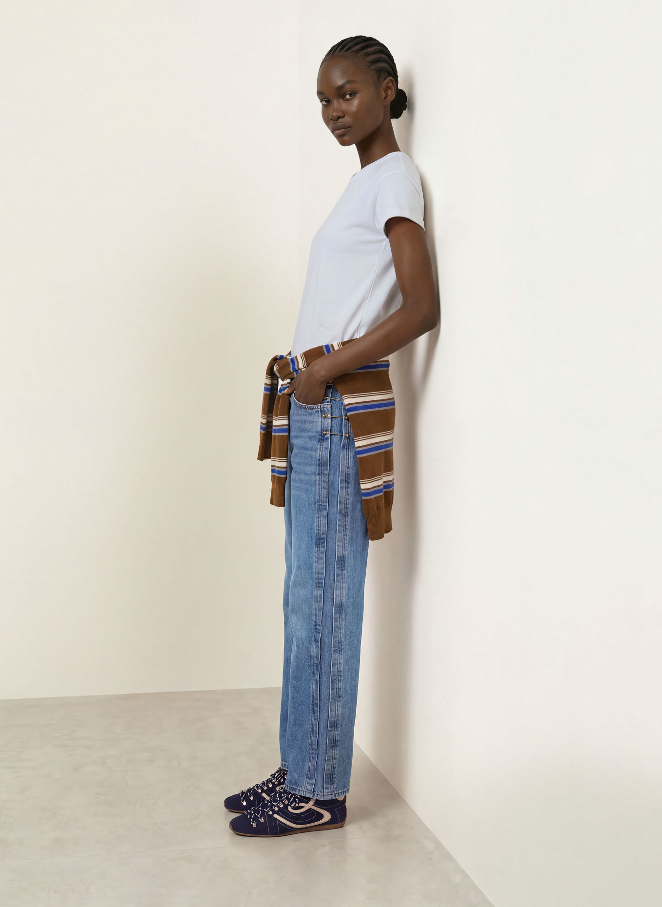 CLAUDIE PIERLOT T-Shirt: WEISS