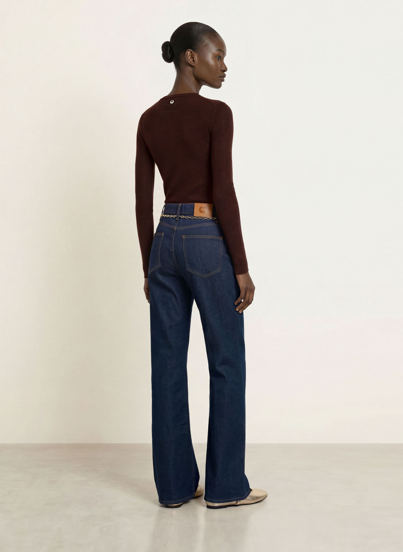 maje Pullover: DUNKELBRAUN