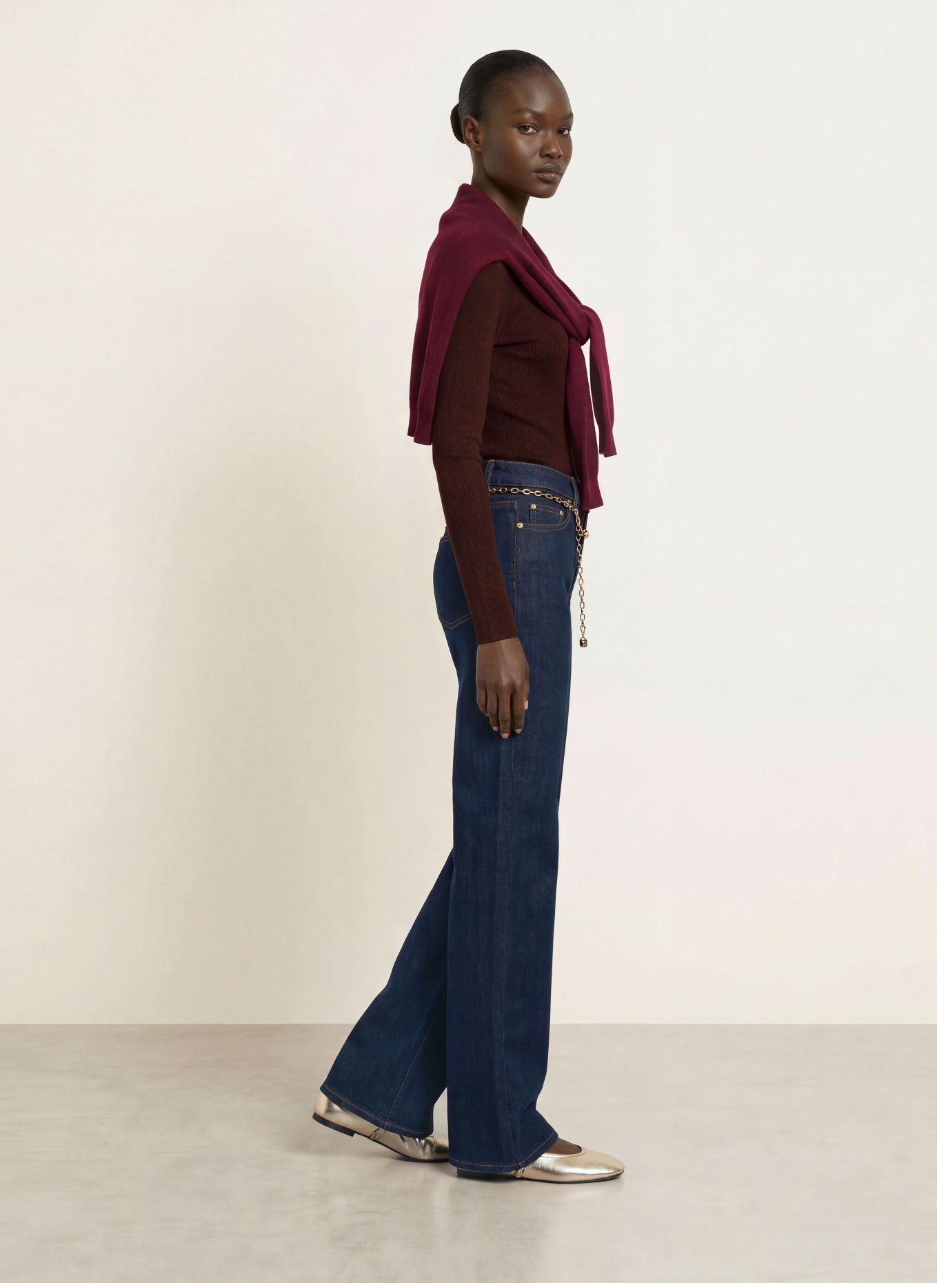 maje Pullover: DUNKELBRAUN