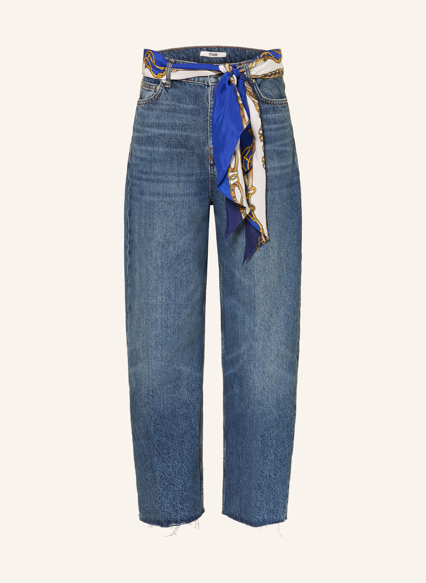 maje Wide Leg Jeans: 0201 BLUE