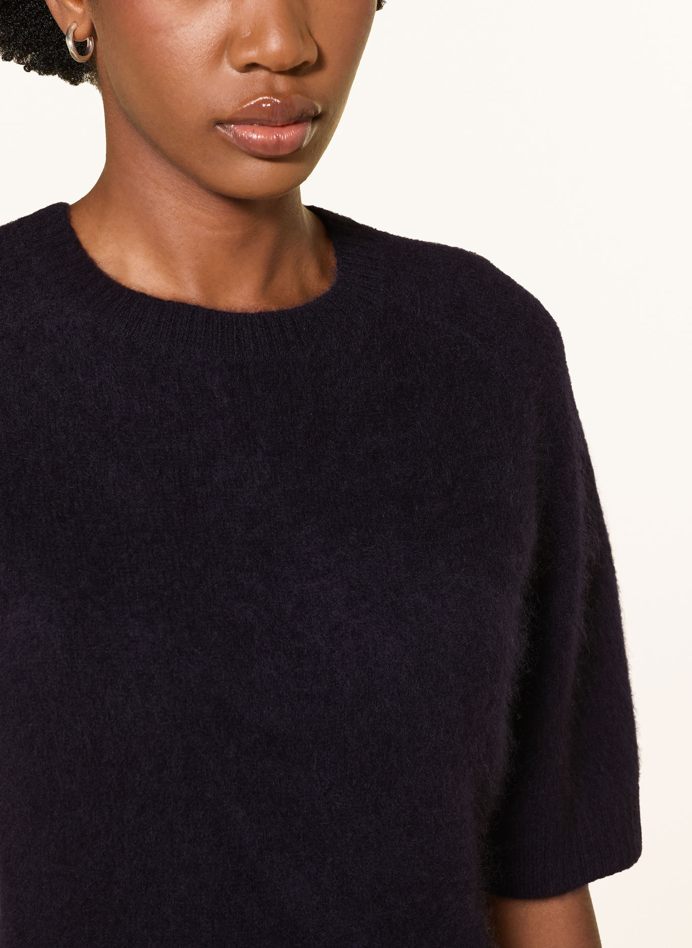 maje Strickshirt: DUNKELBLAU