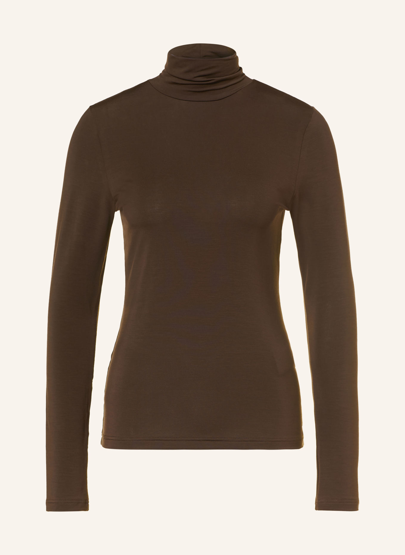 maje Longsleeve: DUNKELBRAUN