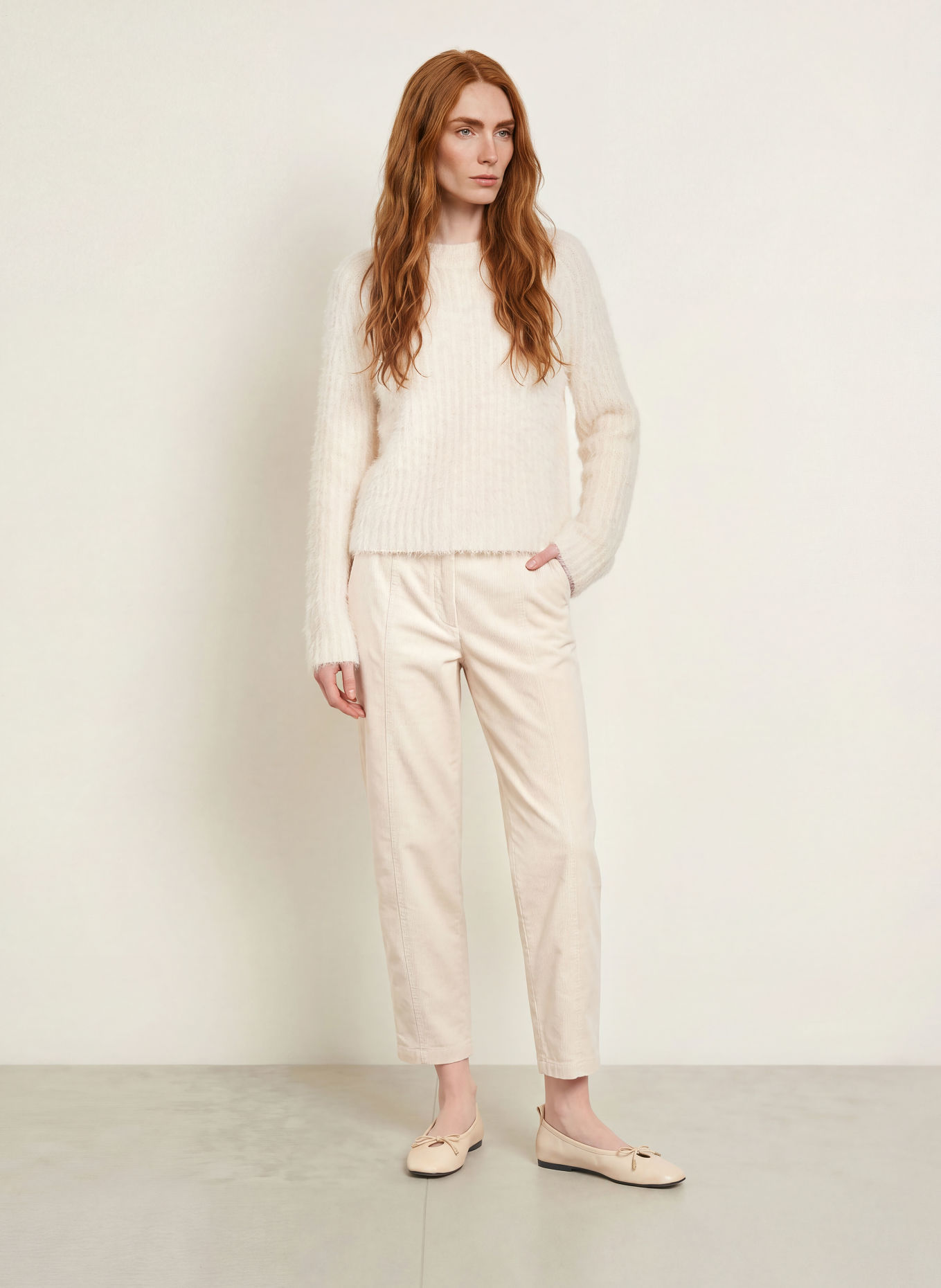 OPUS Pullover PONTES: CREME