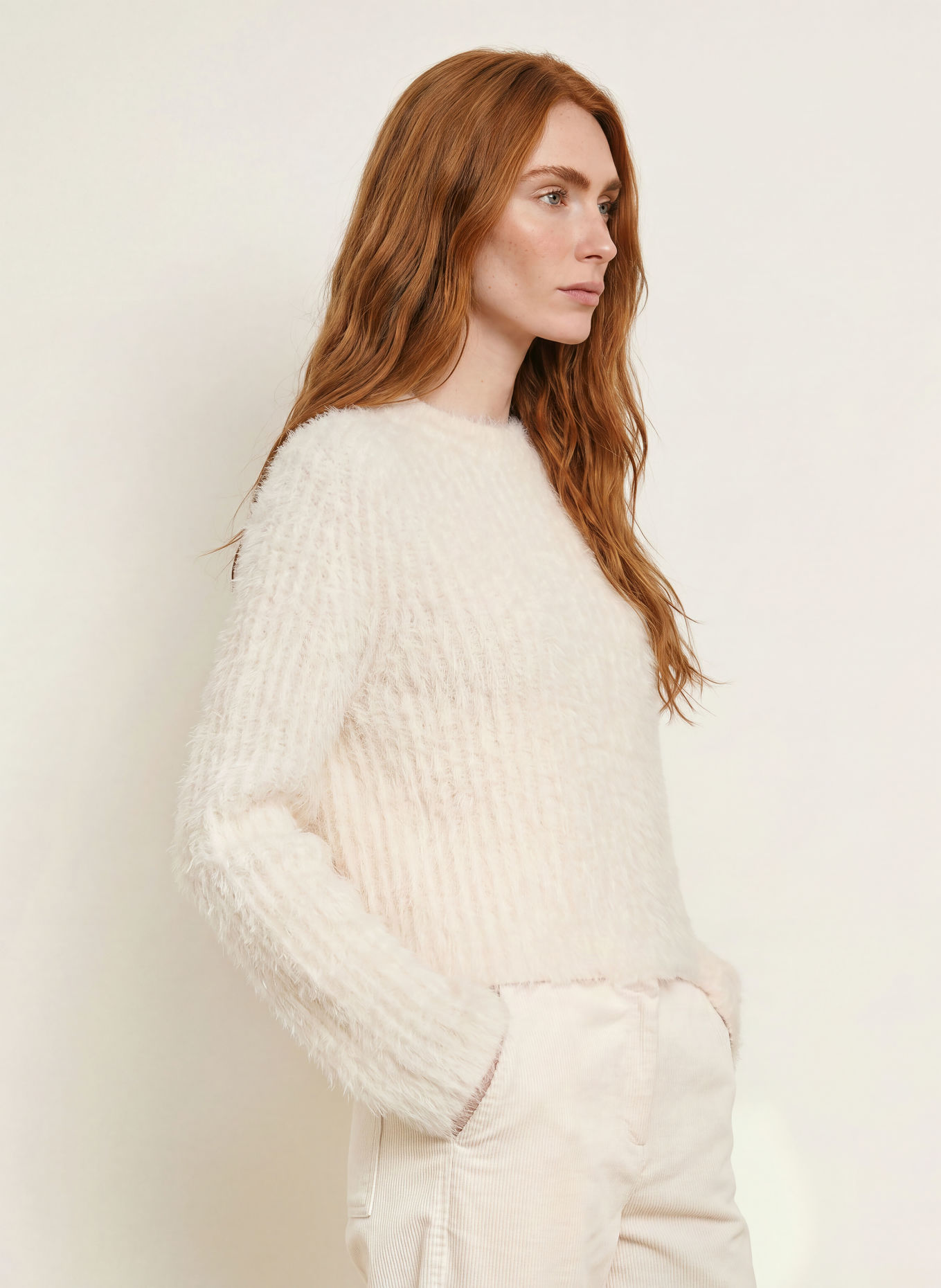 OPUS Pullover PONTES: CREME