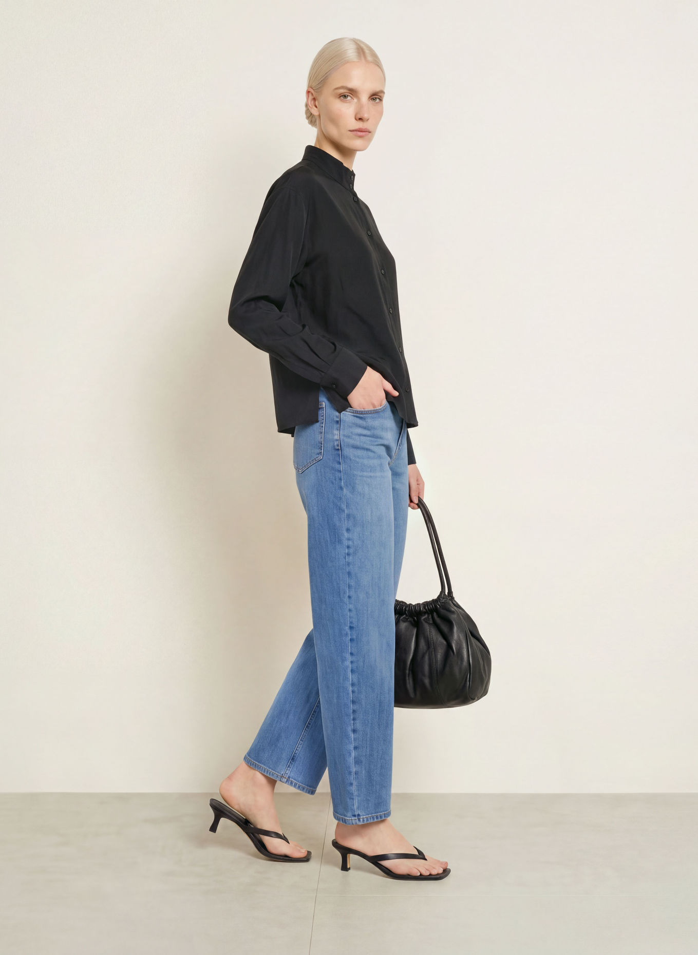OPUS Blouse FASOFTA: NOIR