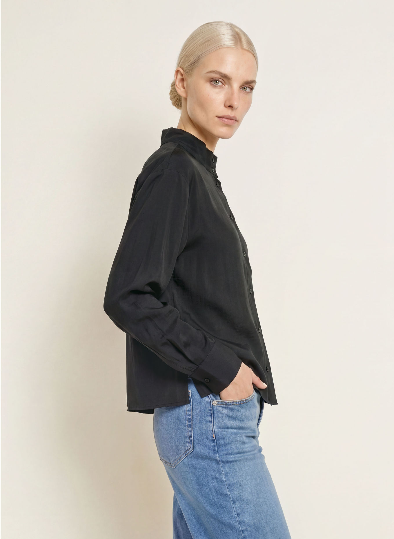 OPUS Blouse FASOFTA: NOIR