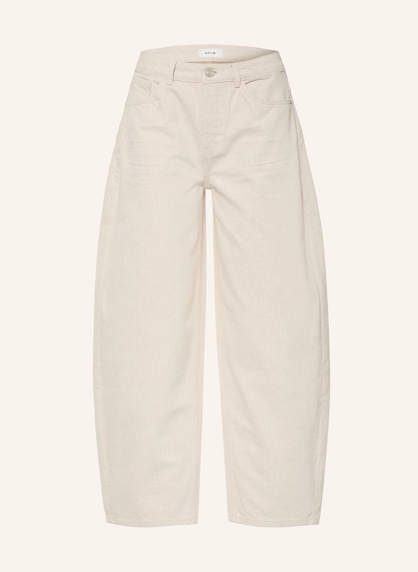 OPUS Jean barrel LOLAH NATURAL: 1006 soft cream
