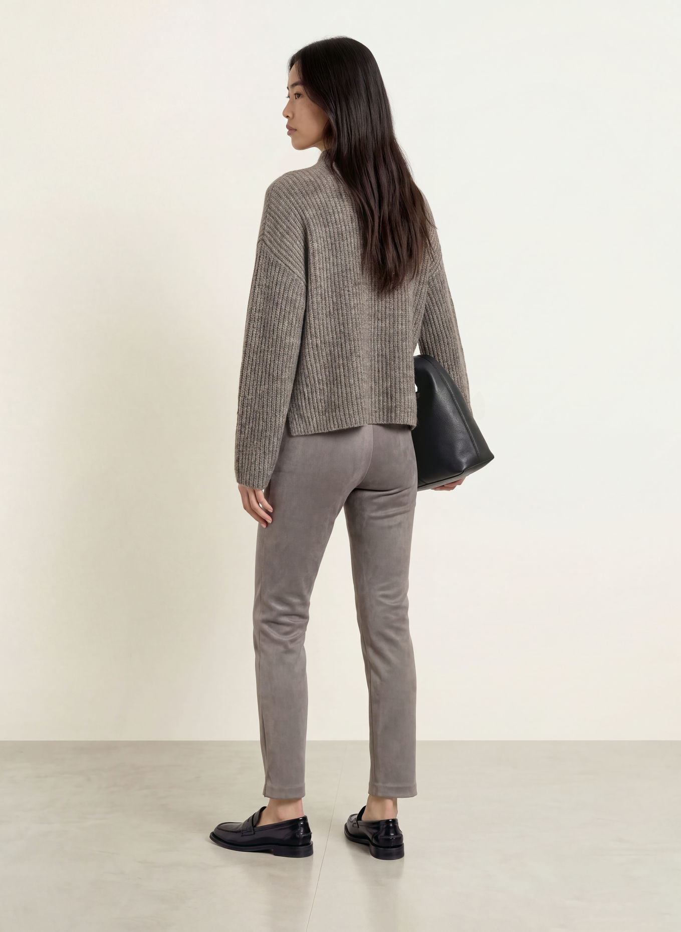 OPUS POFFA Sweater: BROWN