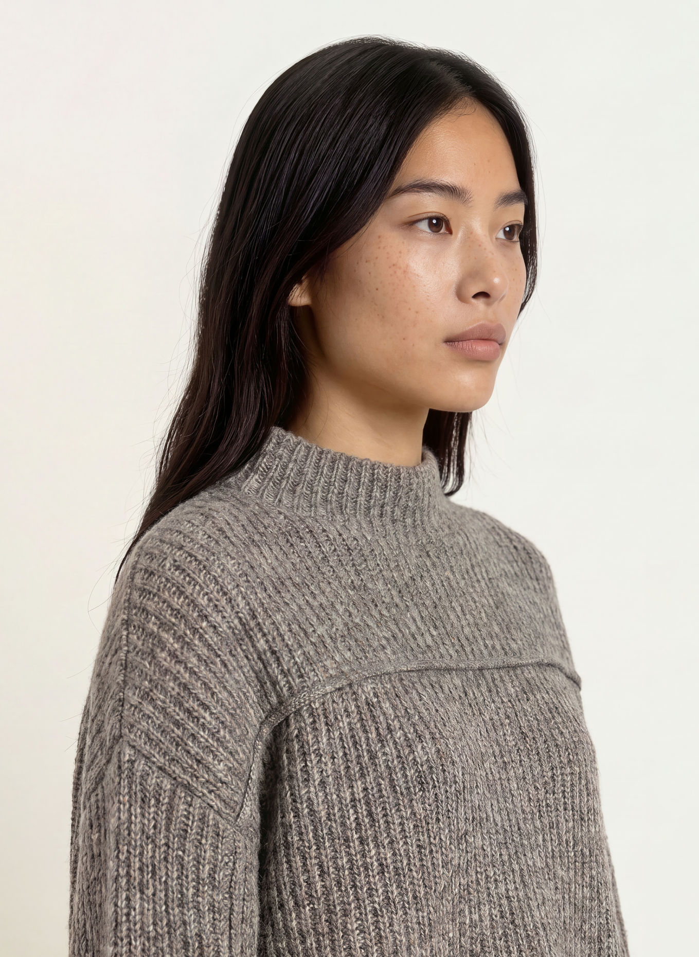 OPUS POFFA Sweater: BROWN
