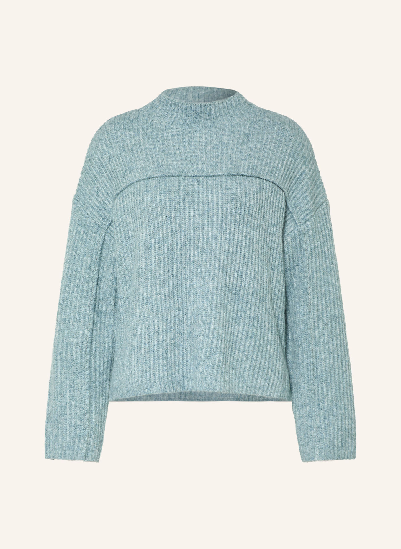 OPUS Pullover POFFA: BLAUGRAU