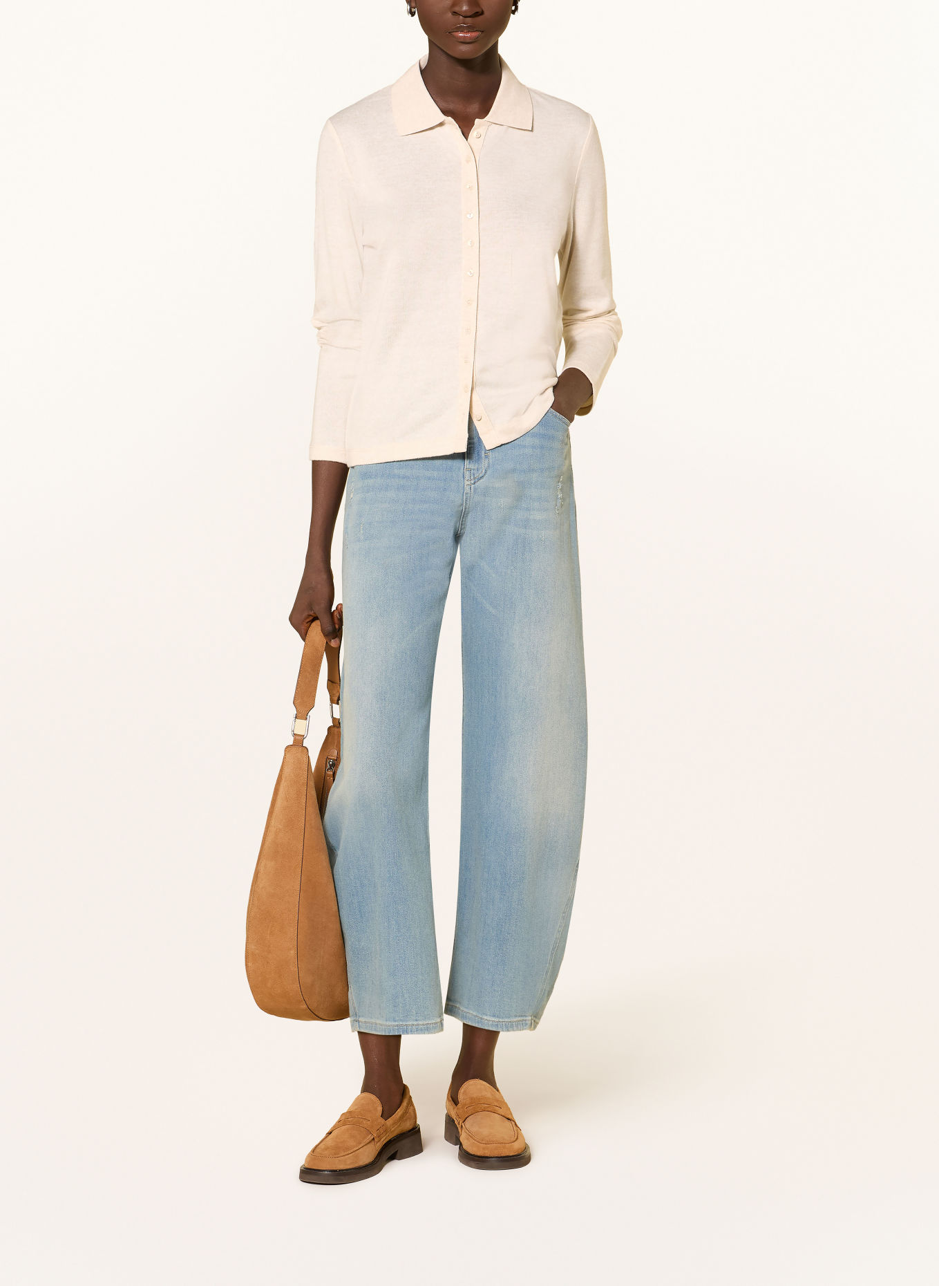 OPUS Gilet SUGIMI: CRÈME
