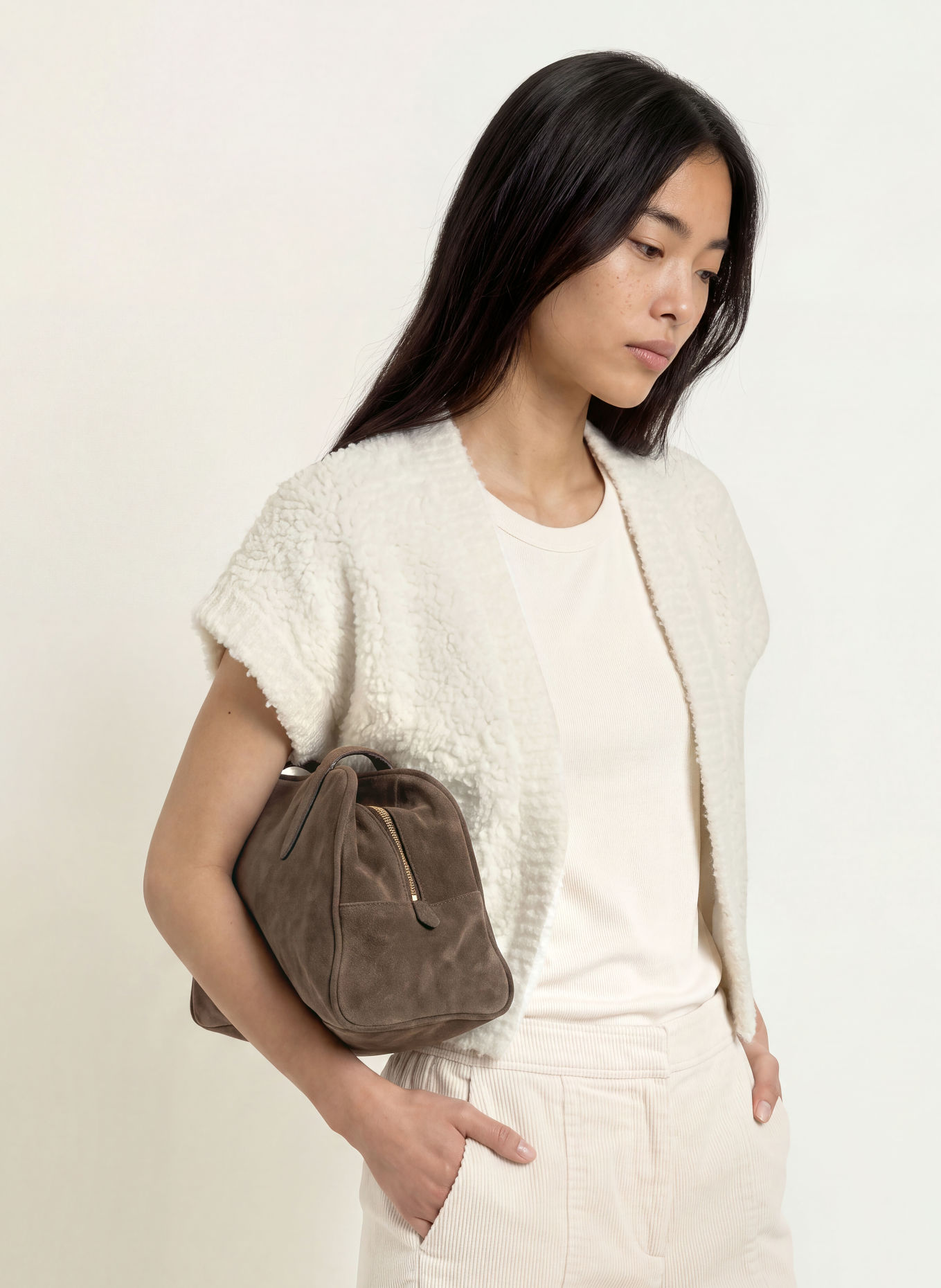 OPUS Strickhülle DEREI: CREME