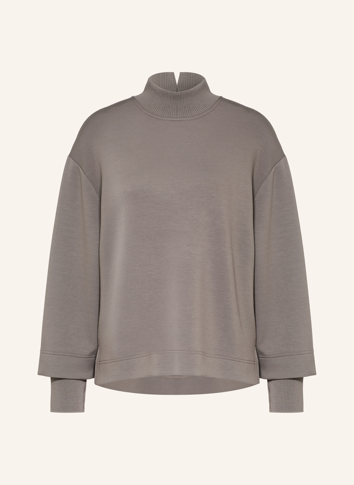 OPUS Sweatshirt GLUBA CLUB: TAUPE