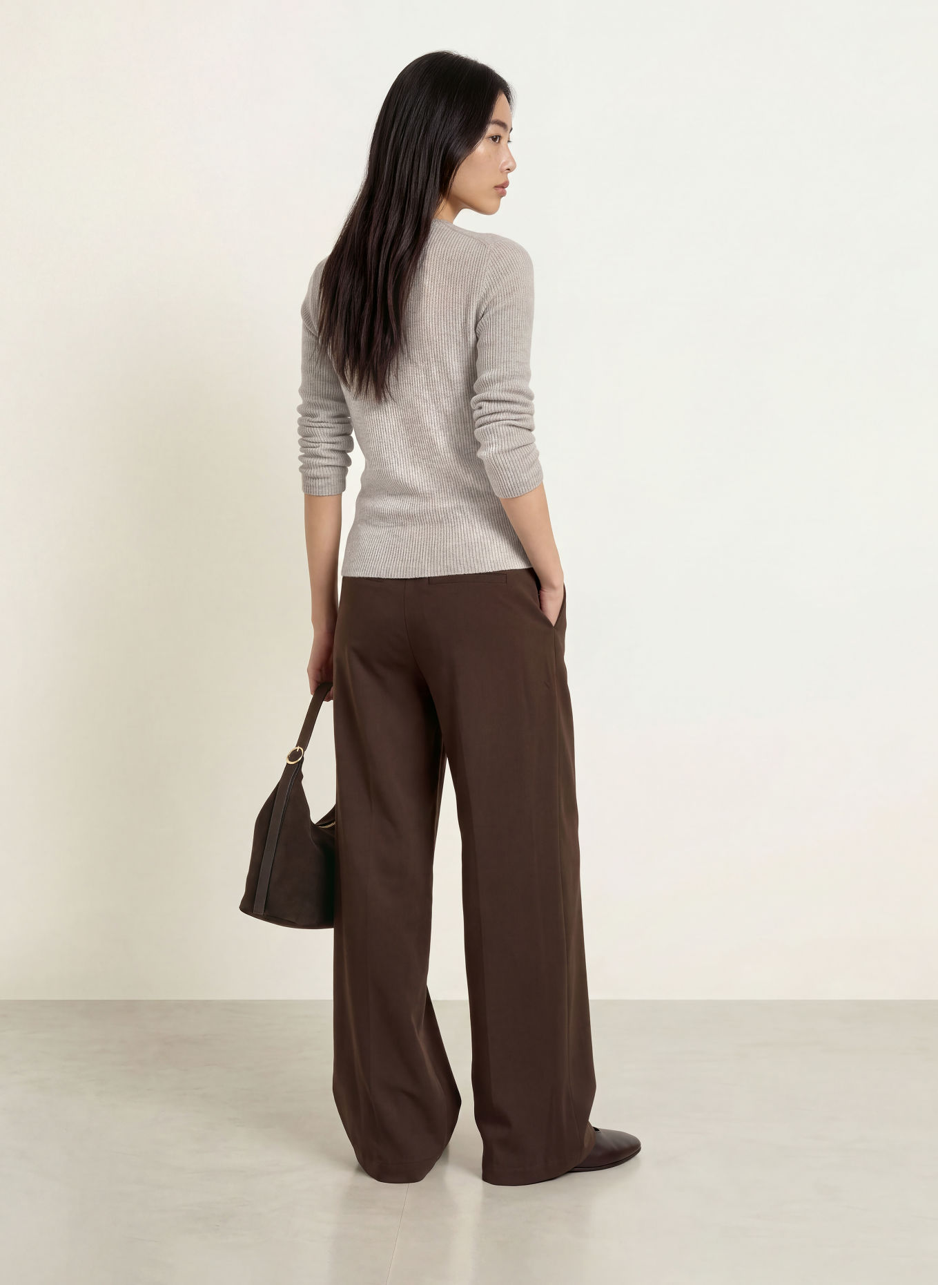 OPUS Gilet SALTUS: BEIGE