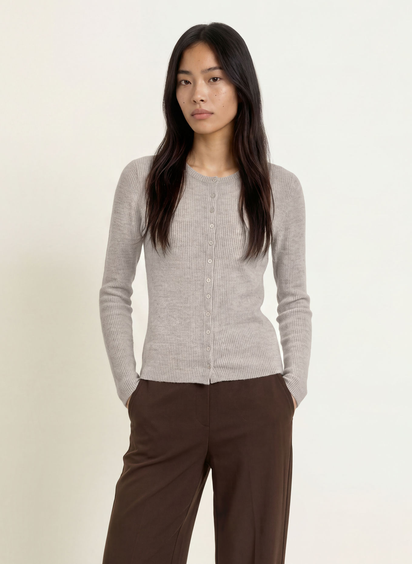 OPUS Gilet SALTUS: BEIGE
