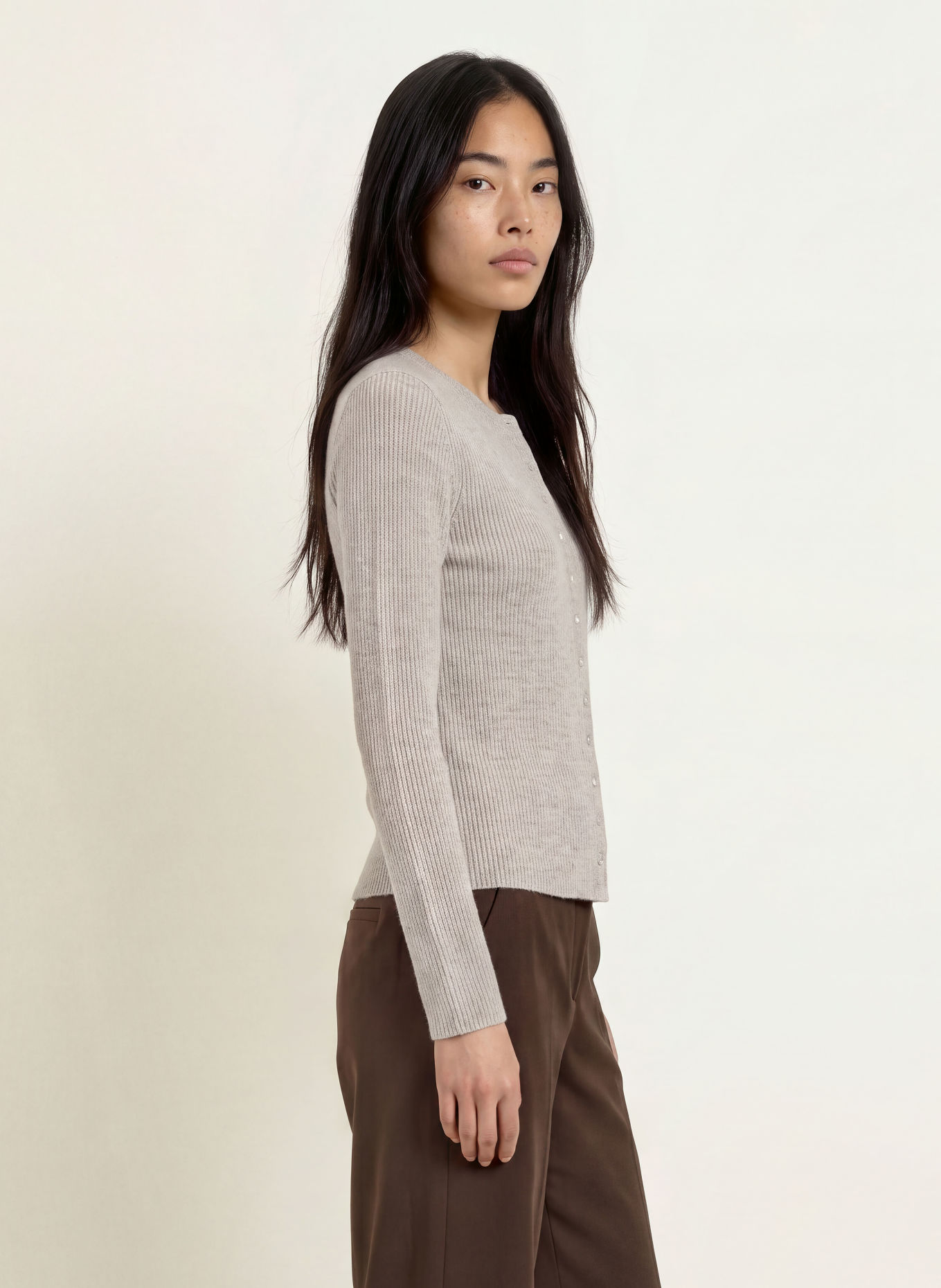 OPUS Gilet SALTUS: BEIGE