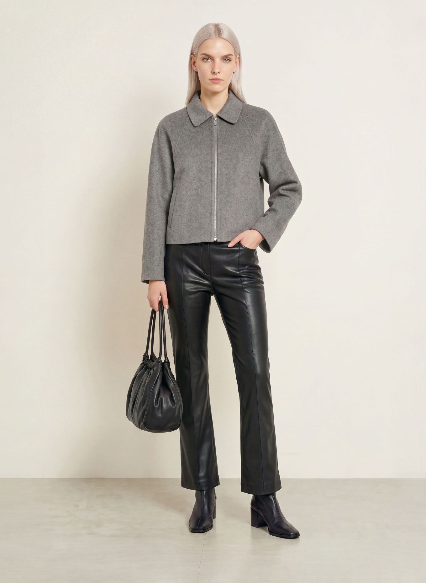 OPUS HANKI Overshirt: DARK GRAY