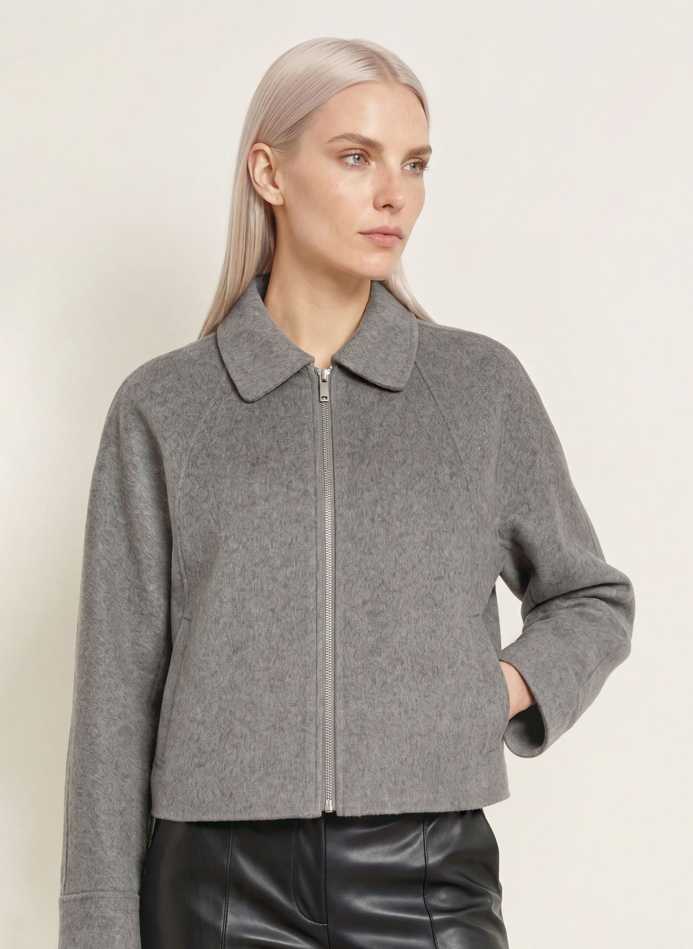 OPUS HANKI Overshirt: DARK GRAY