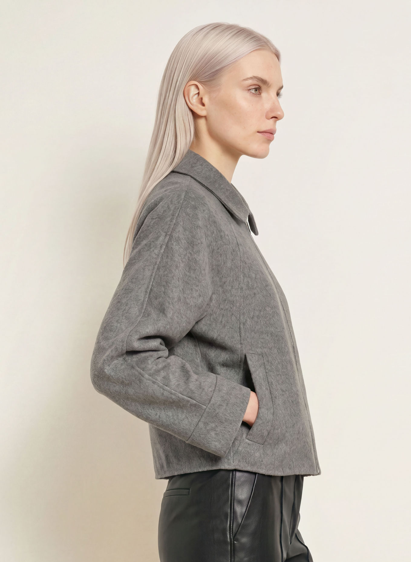 OPUS HANKI Overshirt: DARK GRAY