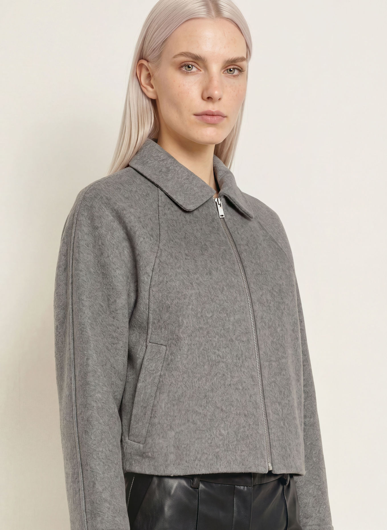 OPUS HANKI Overshirt: DARK GRAY