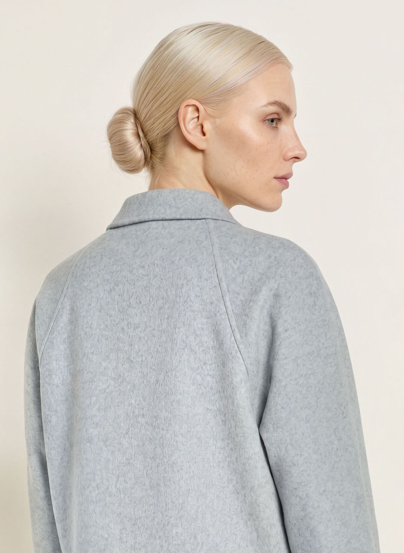 OPUS HANKI Overshirt: LIGHT GRAY