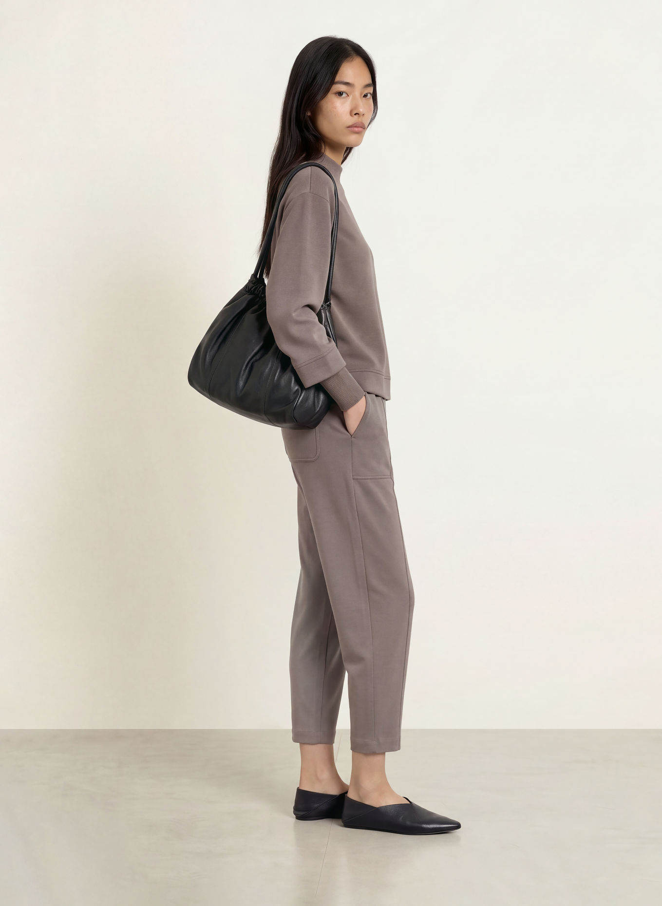 OPUS Pantalon en molleton MYHA: GRIS
