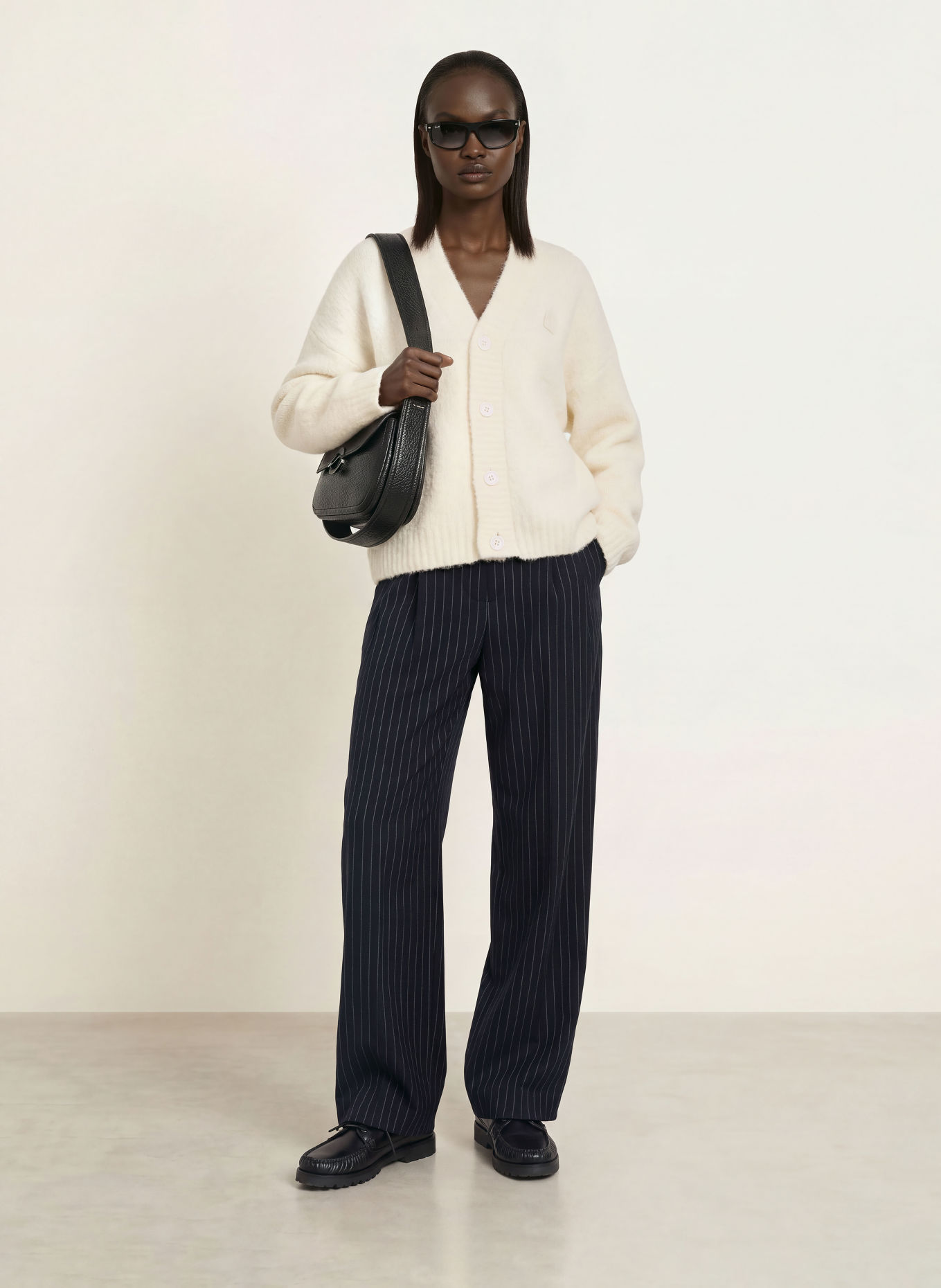 WRSTBHVR RASO V2 Cardigan: ECRU