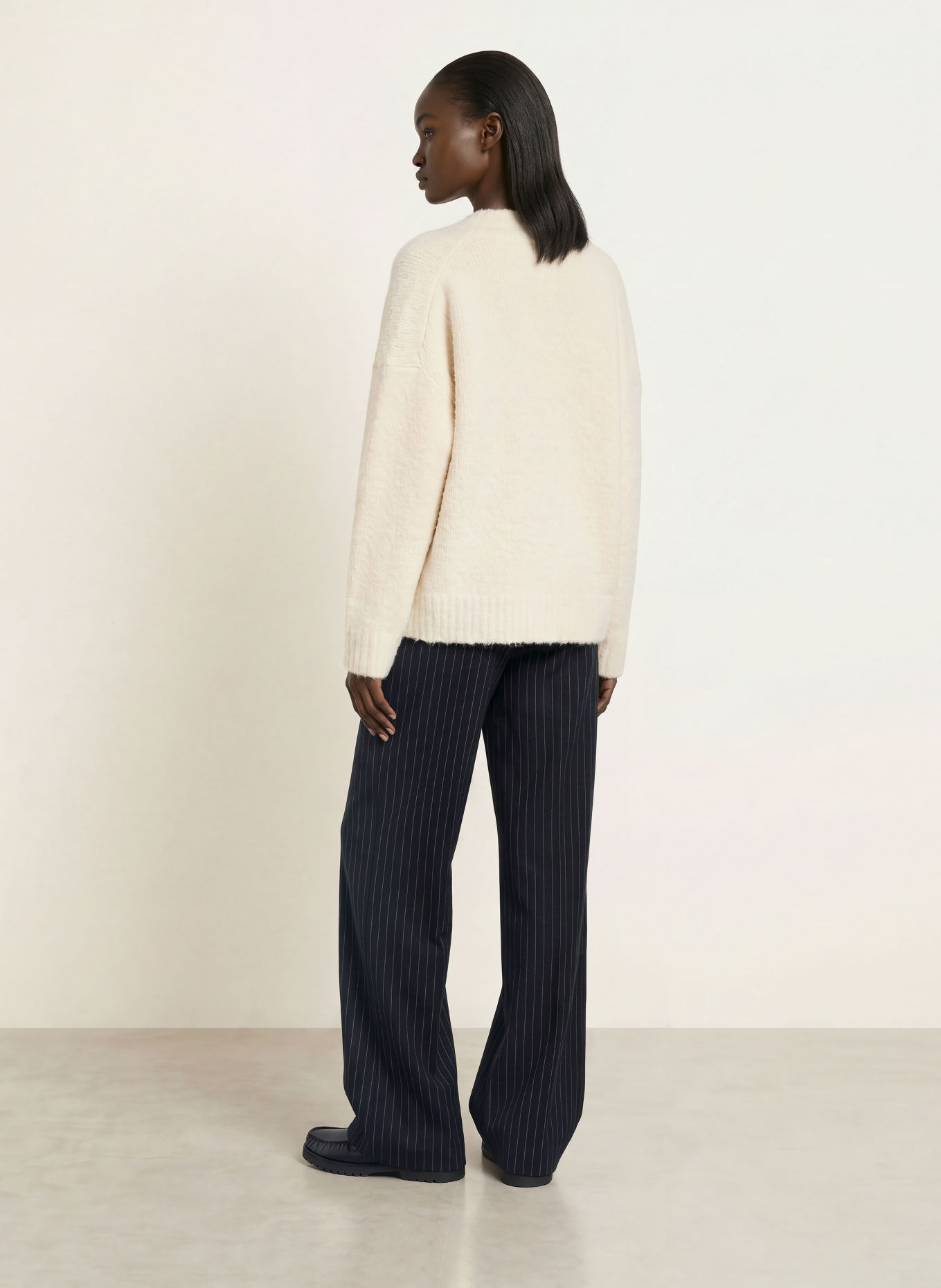 WRSTBHVR RASO V2 Cardigan: ECRU