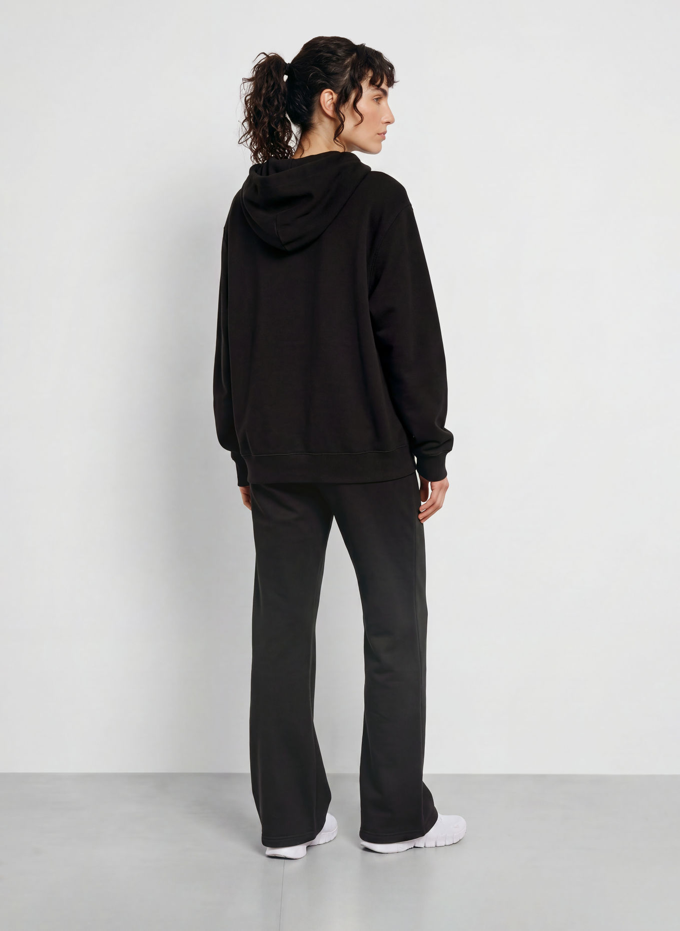 Nike Bluza rozpinana STUDIO FLEECE: CZARNY