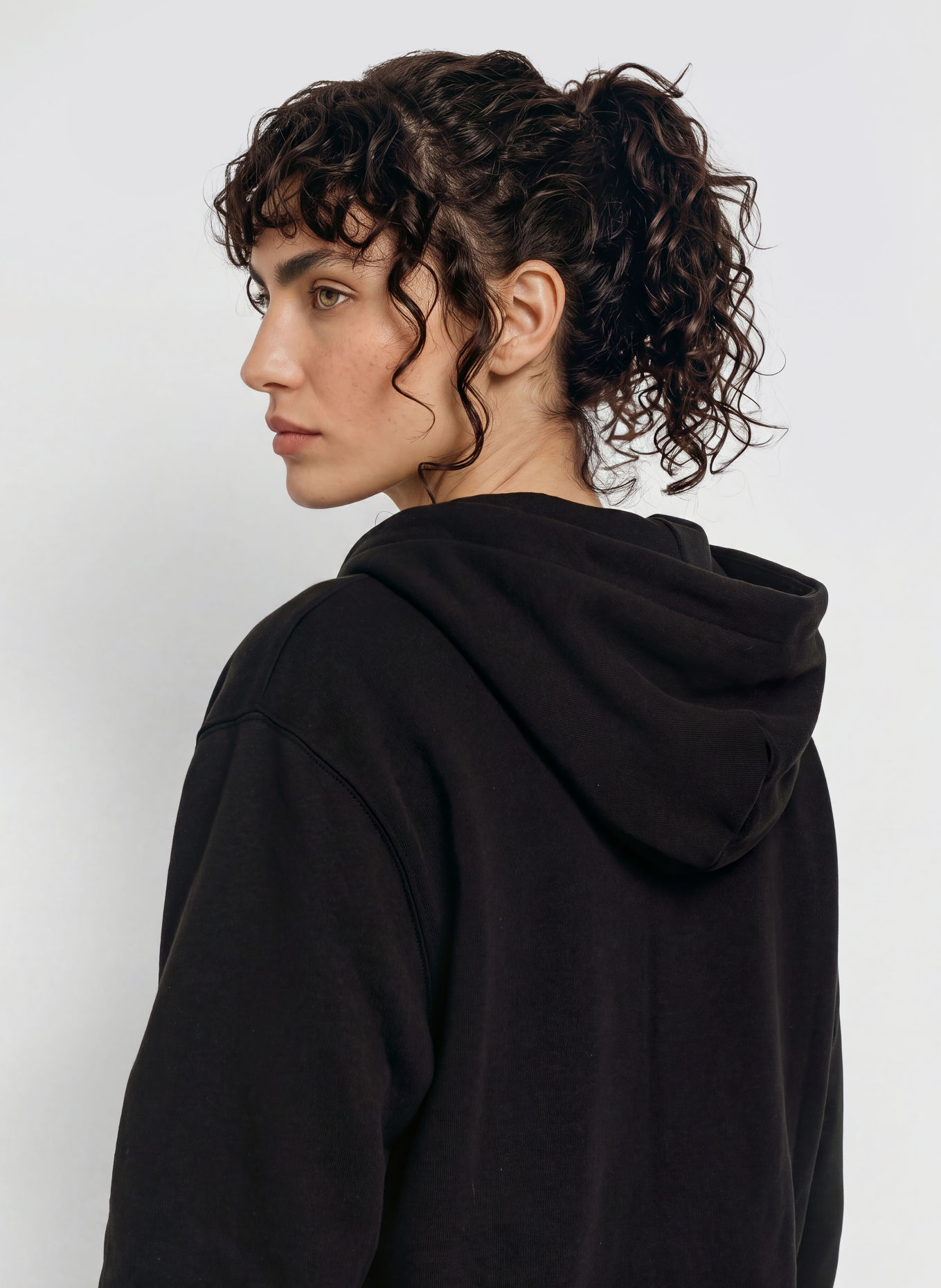 Nike Bluza rozpinana STUDIO FLEECE: CZARNY