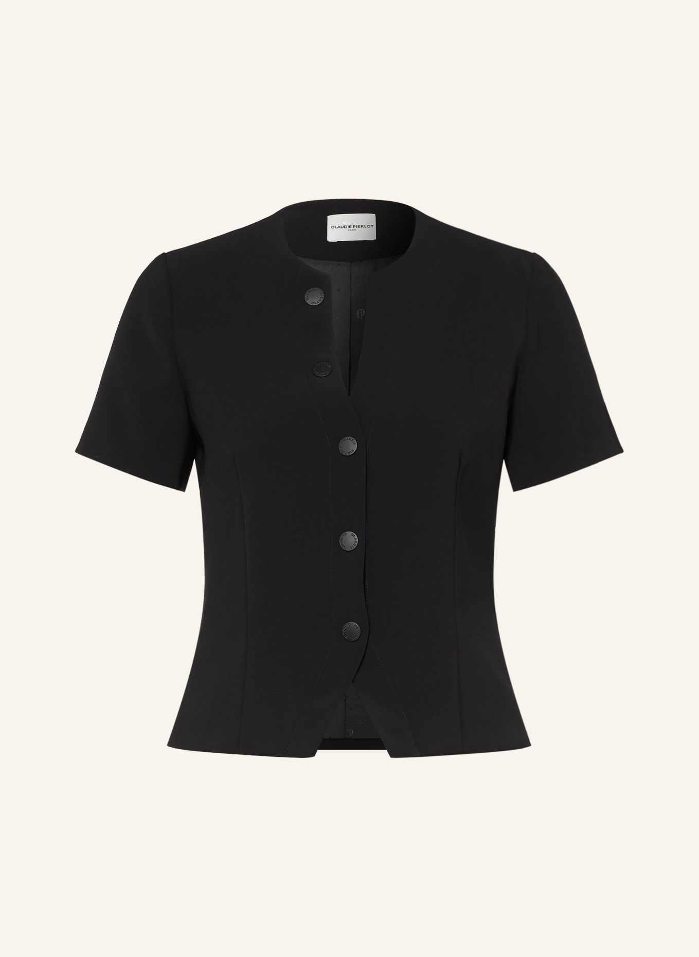 CLAUDIE PIERLOT Bluse: SCHWARZ