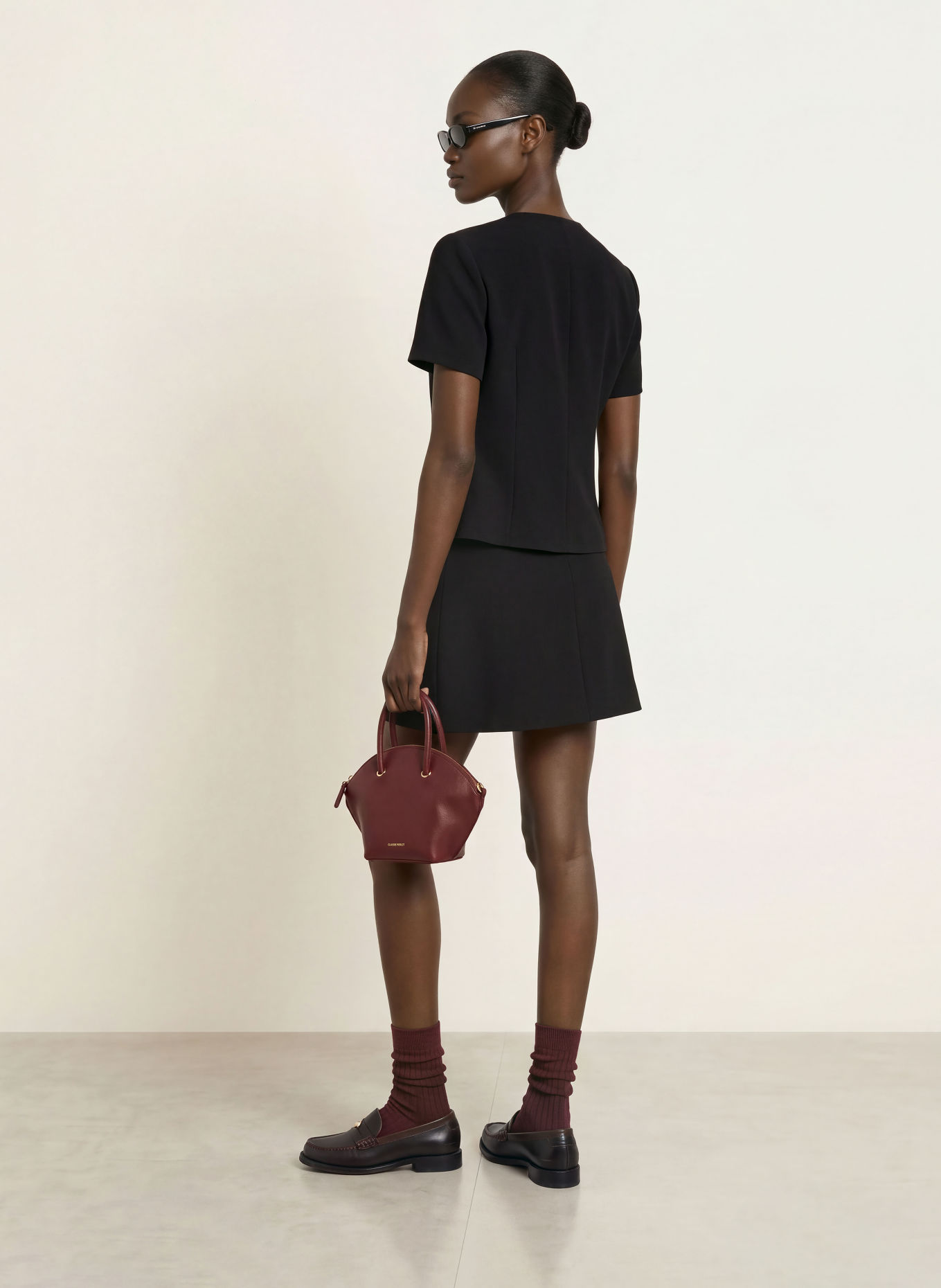 CLAUDIE PIERLOT Bluse: SCHWARZ