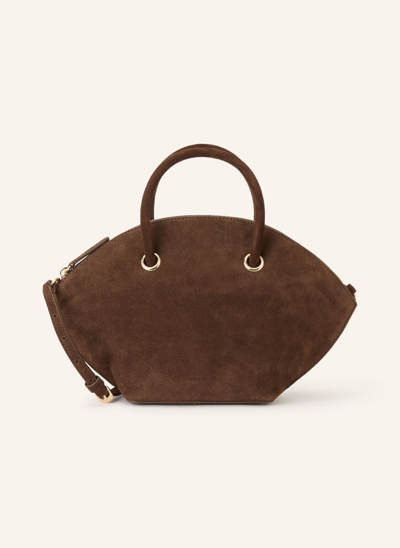 CLAUDIE PIERLOT Handtasche: DUNKELBRAUN / GOLD