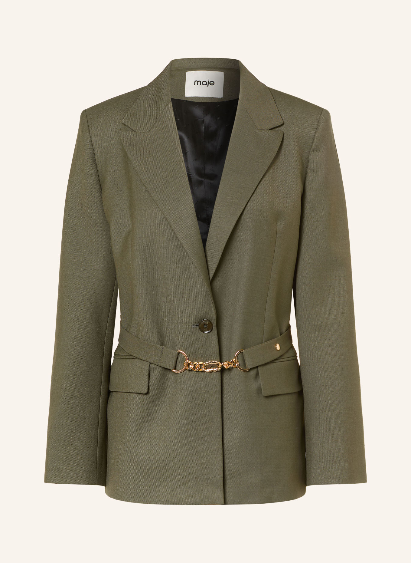 maje Blazer: KHAKI