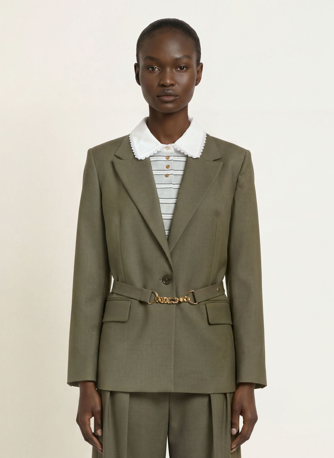 maje Blazer: KHAKI