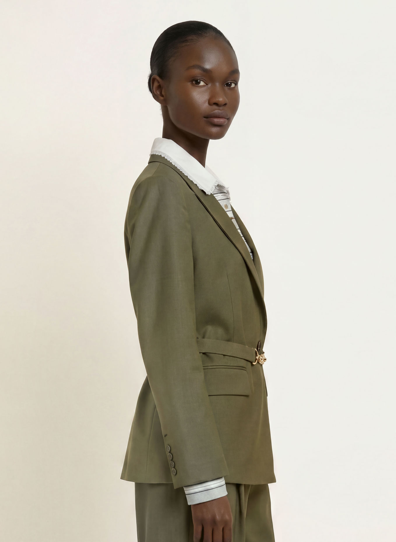 maje Blazer: KHAKI