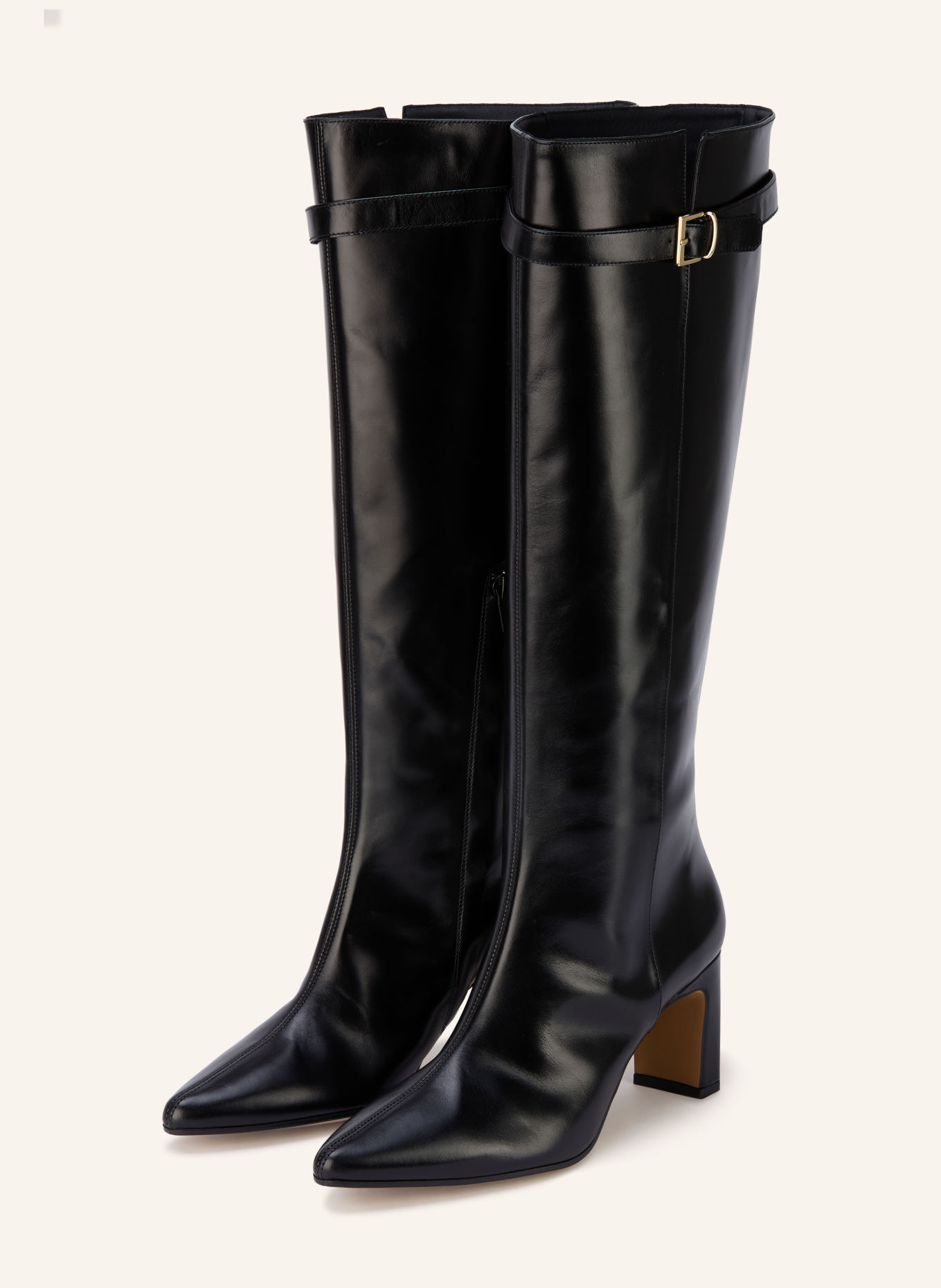 CLAUDIE PIERLOT Kozaki: CZARNY